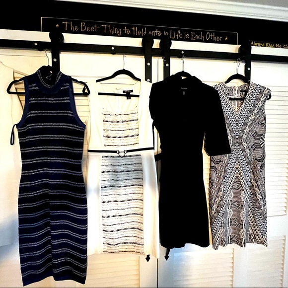 White House Black Market Dresses & Skirts - WHBM dresses and dress pants.. all new without tags or only wore one time.